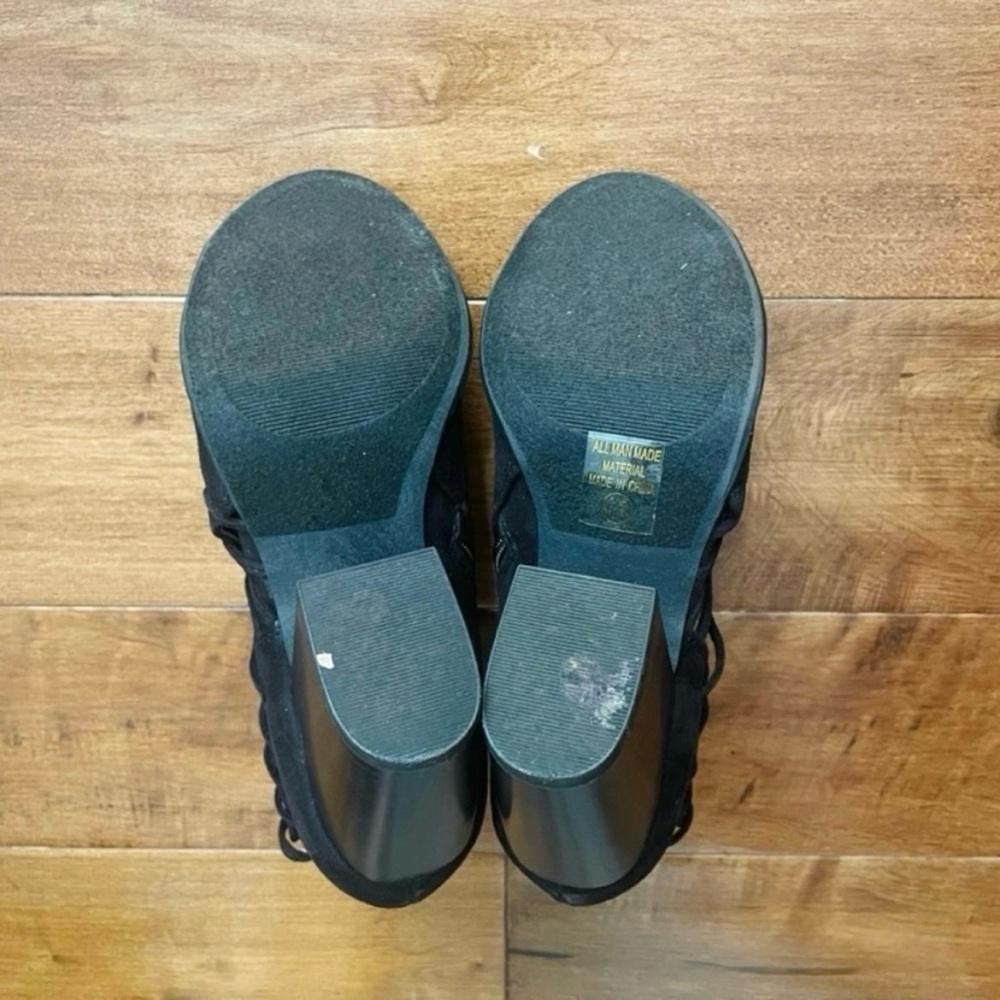 SODA Open Toe Booties - Picture 3 of 8
